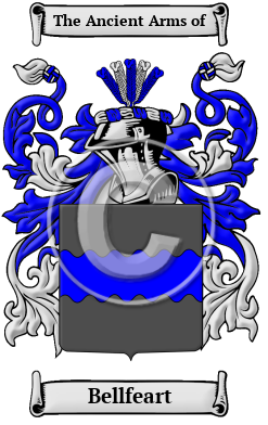 Bellfeart Family Crest/Coat of Arms