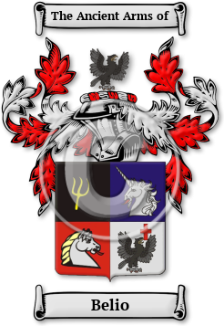 Belio Family Crest Download (jpg) Legacy Series - 150 DPI