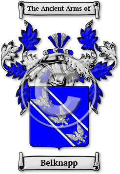 Belknapp Family Crest Download (jpg) Legacy Series - 150 DPI