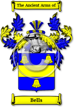 Bells Family Crest Download (jpg) Legacy Series - 150 DPI