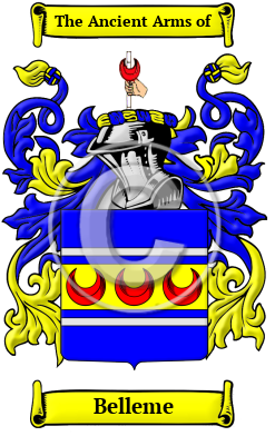 Belleme Family Crest/Coat of Arms