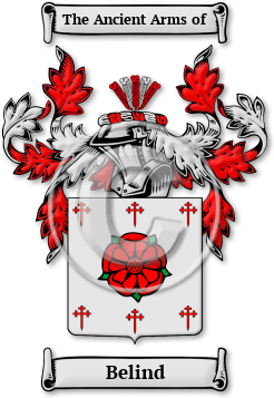 Belind Family Crest Download (jpg) Legacy Series - 150 DPI