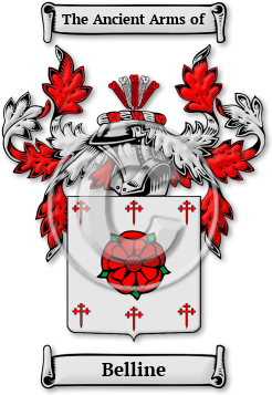 Belline Family Crest Download (jpg) Legacy Series - 150 DPI