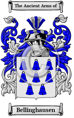 Bellinghausen Family Crest/Coat of Arms