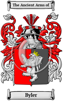 Byler Family Crest/Coat of Arms