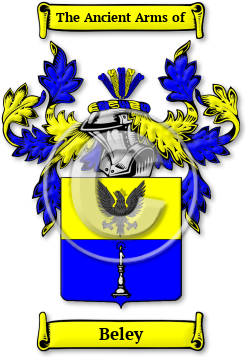 Beley Family Crest Download (jpg) Legacy Series - 150 DPI