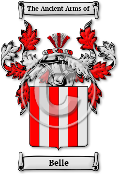 Belle Family Crest Download (JPG) Legacy Series - 600 DPI