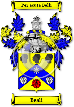 Beali Family Crest Download (JPG) Legacy Series - 600 DPI