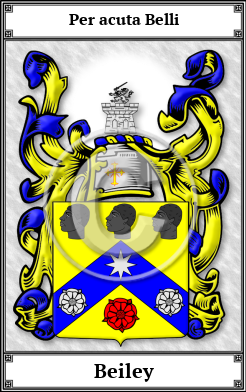 Beiley Family Crest Download (JPG) Book Plated - 600 DPI