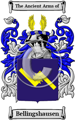 Bellingshausen Family Crest/Coat of Arms
