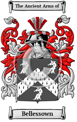 Bellessown Family Crest/Coat of Arms