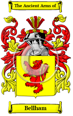 Bellham Family Crest/Coat of Arms