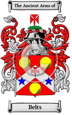 Belts Family Crest/Coat of Arms
