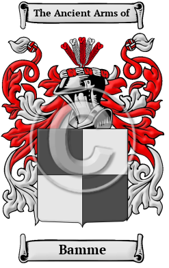 Bamme Family Crest/Coat of Arms