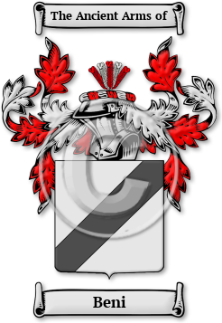 Beni Family Crest Download (JPG) Legacy Series - 600 DPI