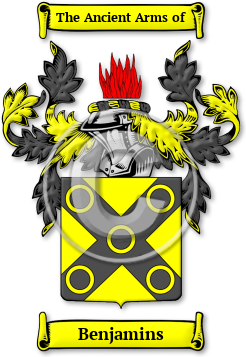 Benjamins Family Crest Download (jpg) Legacy Series - 150 DPI