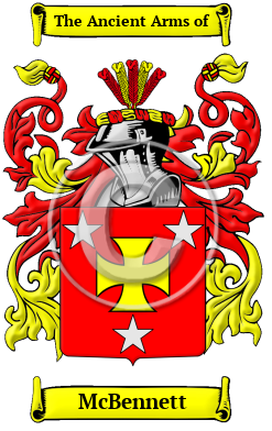 McBennett Family Crest/Coat of Arms