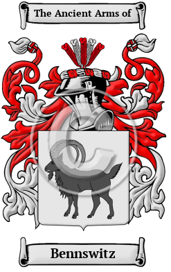 Bennswitz Family Crest/Coat of Arms