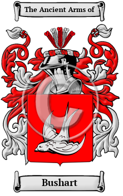 Bushart Family Crest/Coat of Arms
