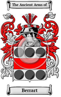 Berrart Family Crest/Coat of Arms