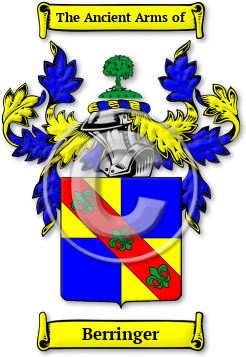 Berringer Family Crest Download (jpg) Legacy Series - 150 DPI