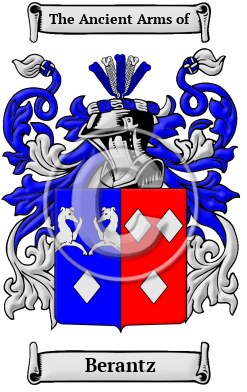 Berantz Family Crest/Coat of Arms