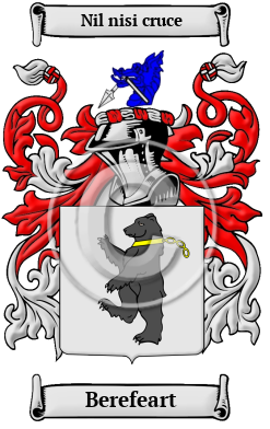 Berefeart Family Crest/Coat of Arms