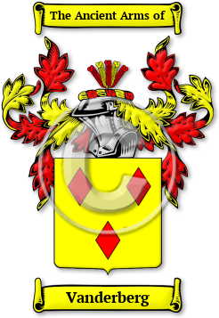 Vanderberg Family Crest Download (jpg) Legacy Series - 150 DPI