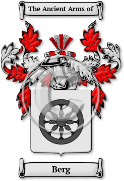 Berg Family Crest Download (jpg) Legacy Series - 150 DPI