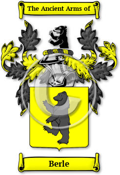 Berle Family Crest Download (JPG) Legacy Series - 600 DPI