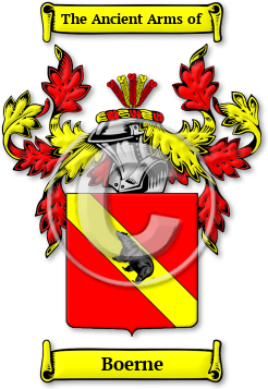 Boerne Family Crest Download (jpg) Legacy Series - 150 DPI