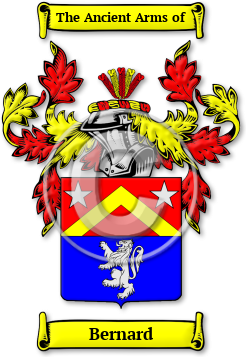 Bernard Family Crest Download (jpg) Legacy Series - 150 DPI