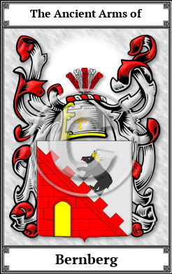 Bernberg Family Crest Download (JPG)  Book Plated - 150 DPI