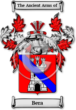 Bera Family Crest Download (JPG) Legacy Series - 600 DPI
