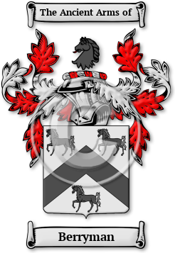 Berryman Family Crest Download (JPG) Legacy Series - 600 DPI