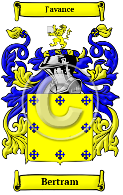 Bertram Family Crest/Coat of Arms