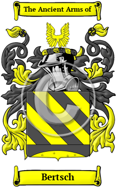 Bertsch Family Crest/Coat of Arms