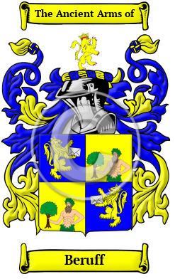 Beruff Family Crest/Coat of Arms