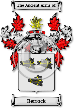 Berrock Family Crest Download (JPG) Legacy Series - 600 DPI