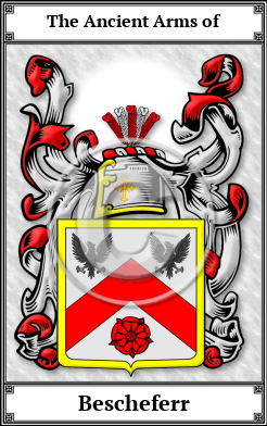 Bescheferr Family Crest Download (JPG)  Book Plated - 150 DPI