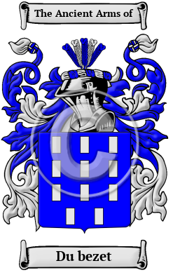 Du bezet Family Crest/Coat of Arms