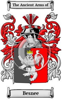 Besnee Family Crest/Coat of Arms