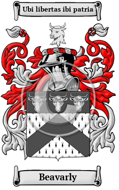 Beavarly Family Crest/Coat of Arms