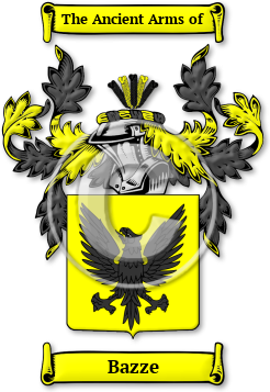 Bazze Family Crest Download (jpg) Legacy Series - 150 DPI