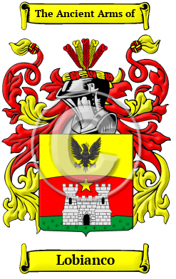 Lobianco Family Crest/Coat of Arms
