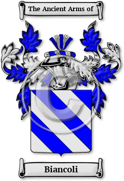 Biancoli Family Crest Download (JPG) Legacy Series - 600 DPI