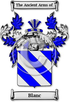 Blanc Family Crest Download (jpg) Legacy Series - 150 DPI