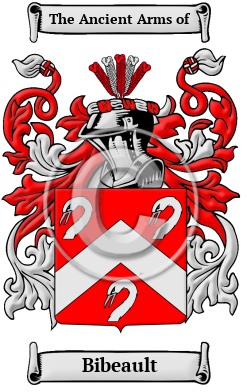 Bibeault Family Crest/Coat of Arms