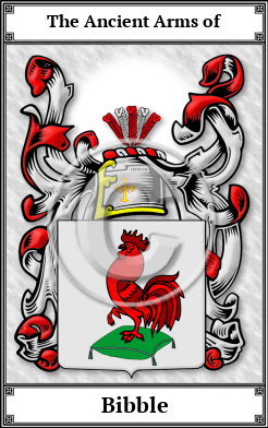 Bibble Family Crest Download (JPG) Book Plated - 300 DPI