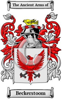 Beckerstoom Family Crest/Coat of Arms